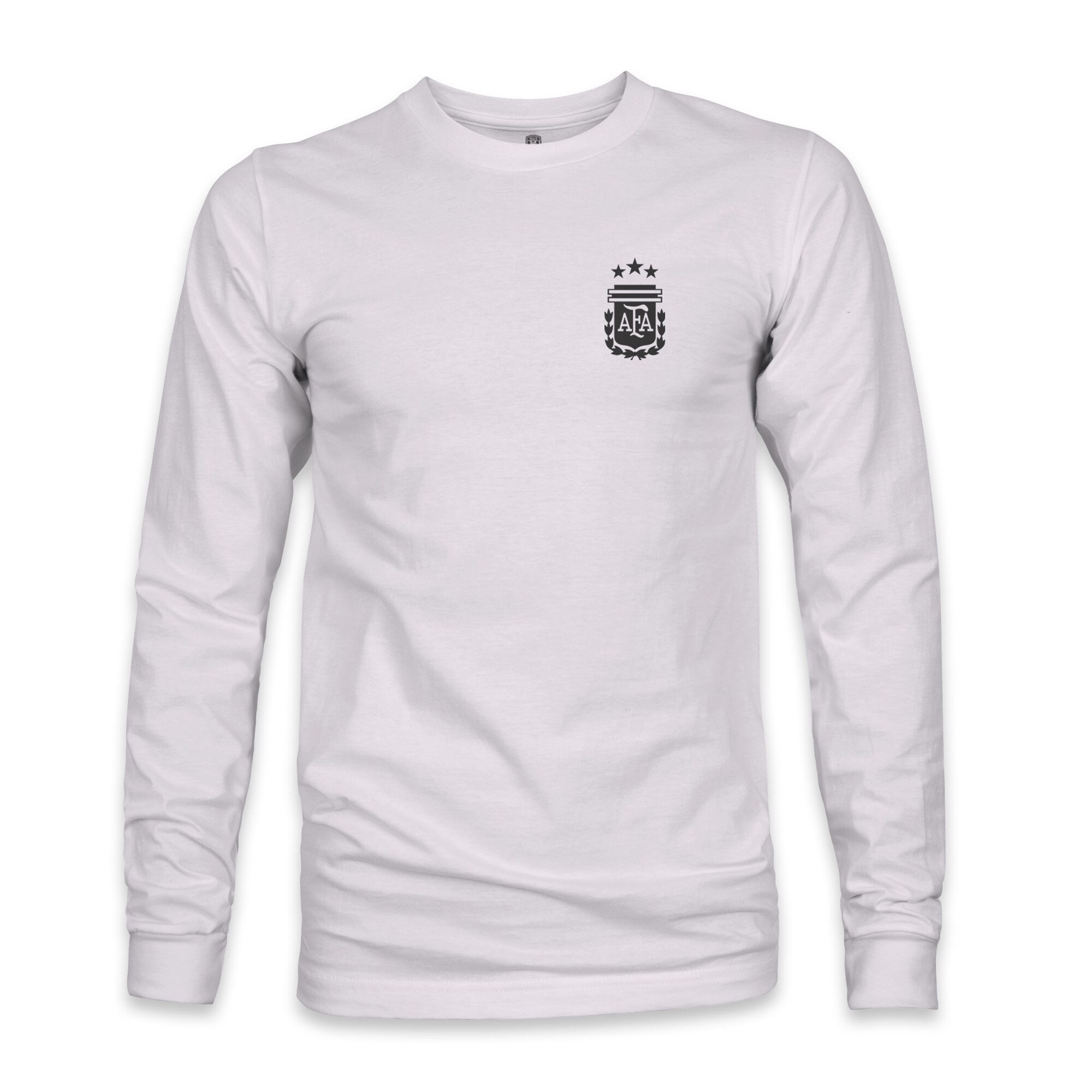 Shop argentina national team 1863fc back team arch long sleeve t-shirt – gray – Austria National Team T-Shirts and Jerseys