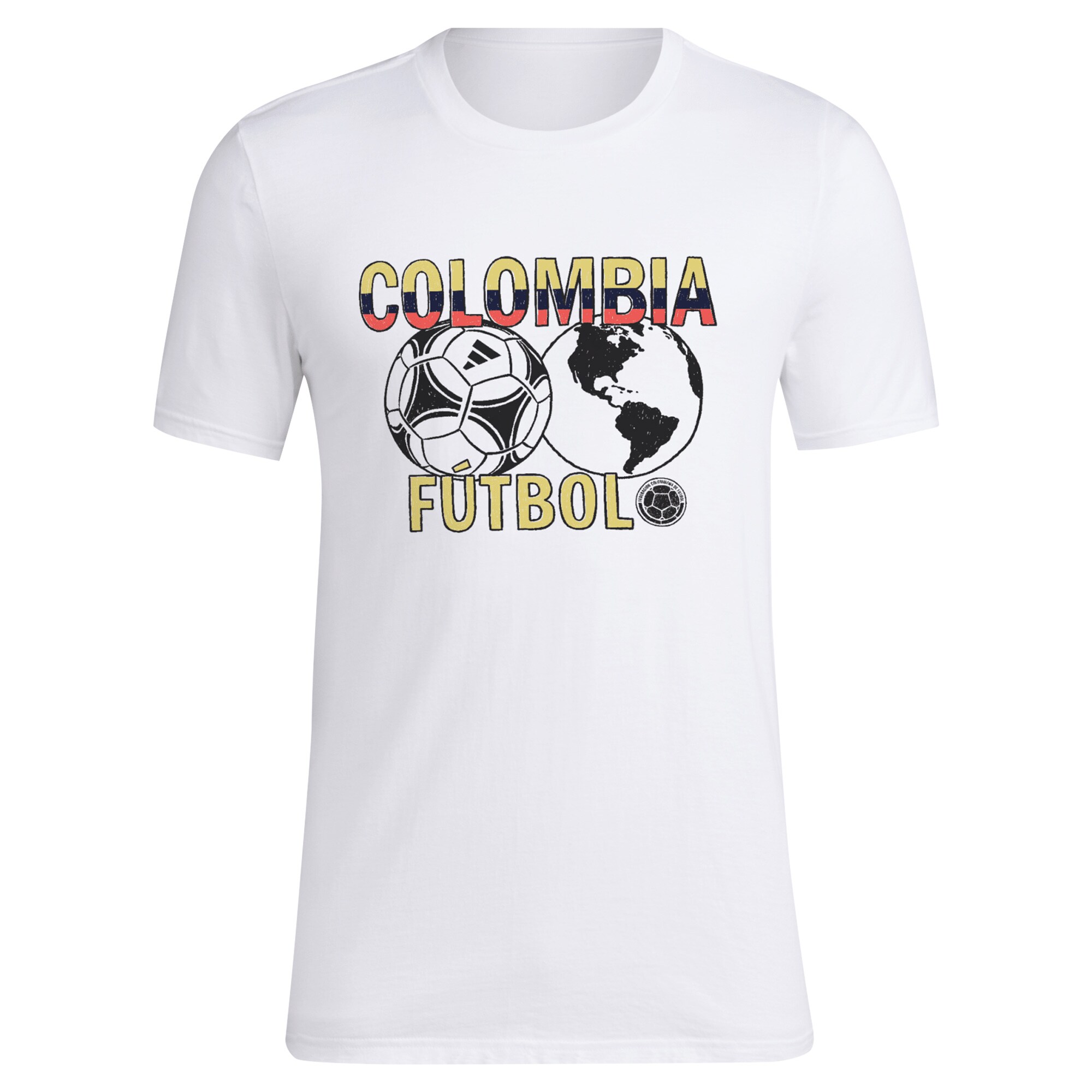 Shop colombia national team adidas around the world t-shirt – white – Austria National Team T-Shirts and Jerseys