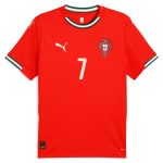 Shop cristiano ronaldo portugal national team puma 2025 home replica jersey – red – Austria National Team T-Shirts and Jerseys