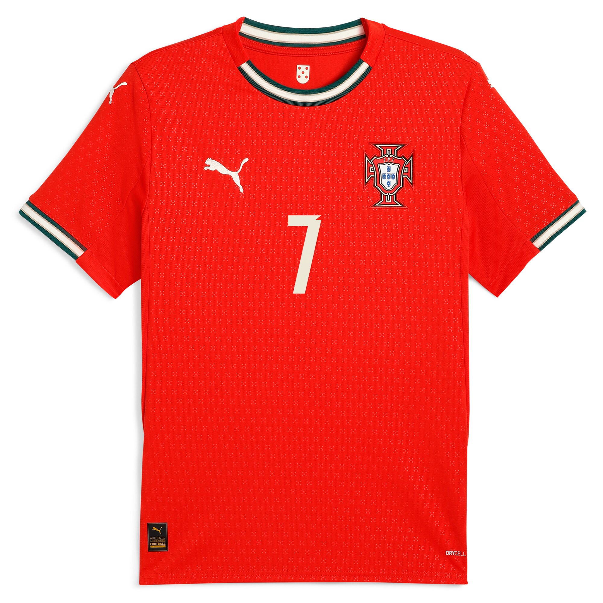 Shop cristiano ronaldo portugal national team puma 2025 home replica jersey – red – Austria National Team T-Shirts and Jerseys