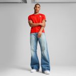 Shop cristiano ronaldo portugal national team puma 2025 home replica jersey – red – Austria National Team T-Shirts and Jerseys