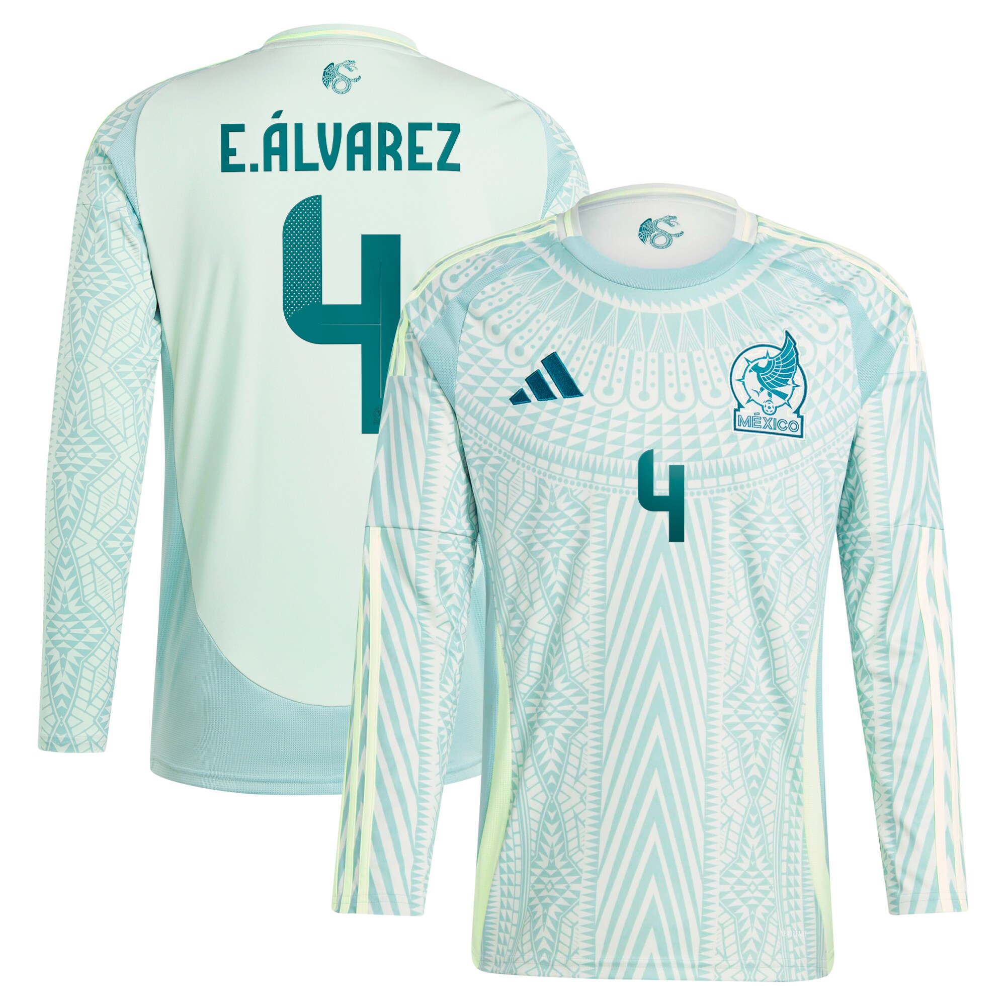Shop edson alvarez mexico national team adidas 2024 away replica player long sleeve jersey – green – Austria National Team T-Shirts and Jerseys