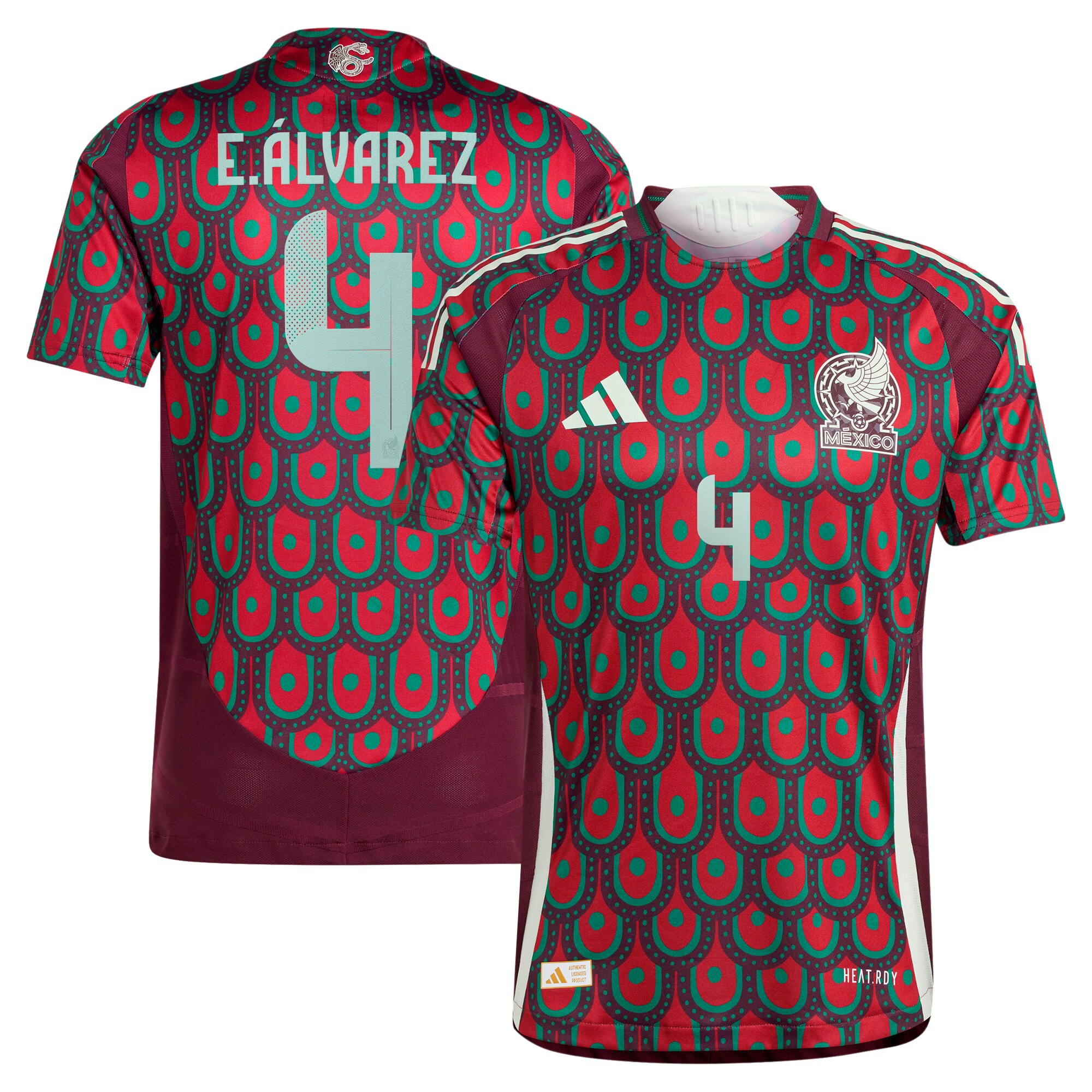 Shop edson alvarez mexico national team adidas 2024 home authentic player jersey – burgundy – Austria National Team T-Shirts and Jerseys