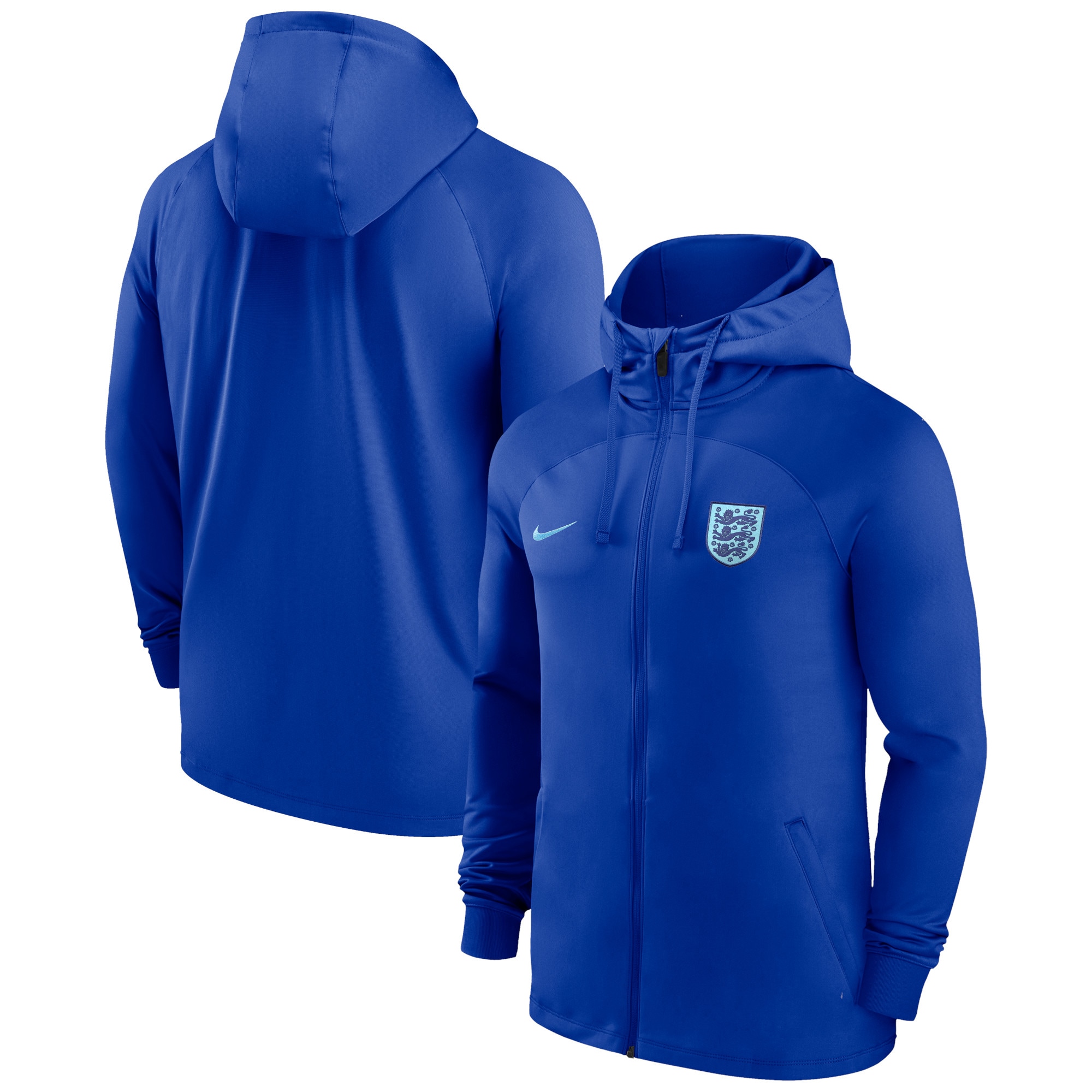 Shop england national team nike strike raglan hoodie full-zip track jacket – blue – Austria National Team T-Shirts and Jerseys