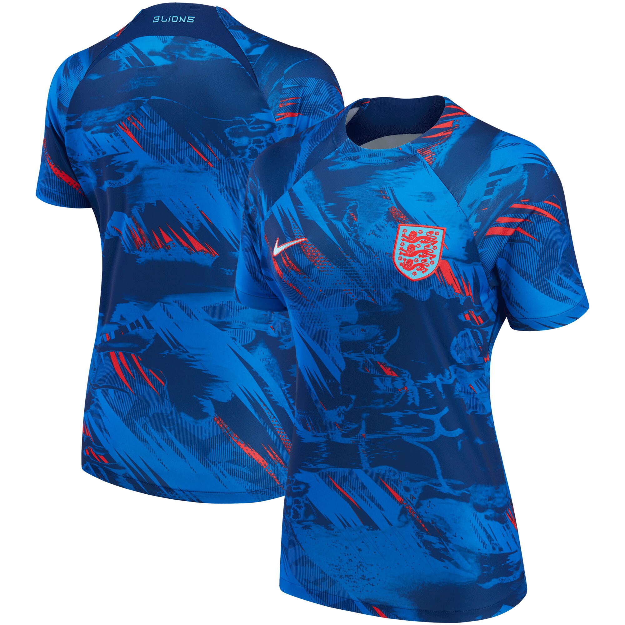 Shop england national team nike women8217s 2022 pre-match top blue – Austria National Team T-Shirts and Jerseys
