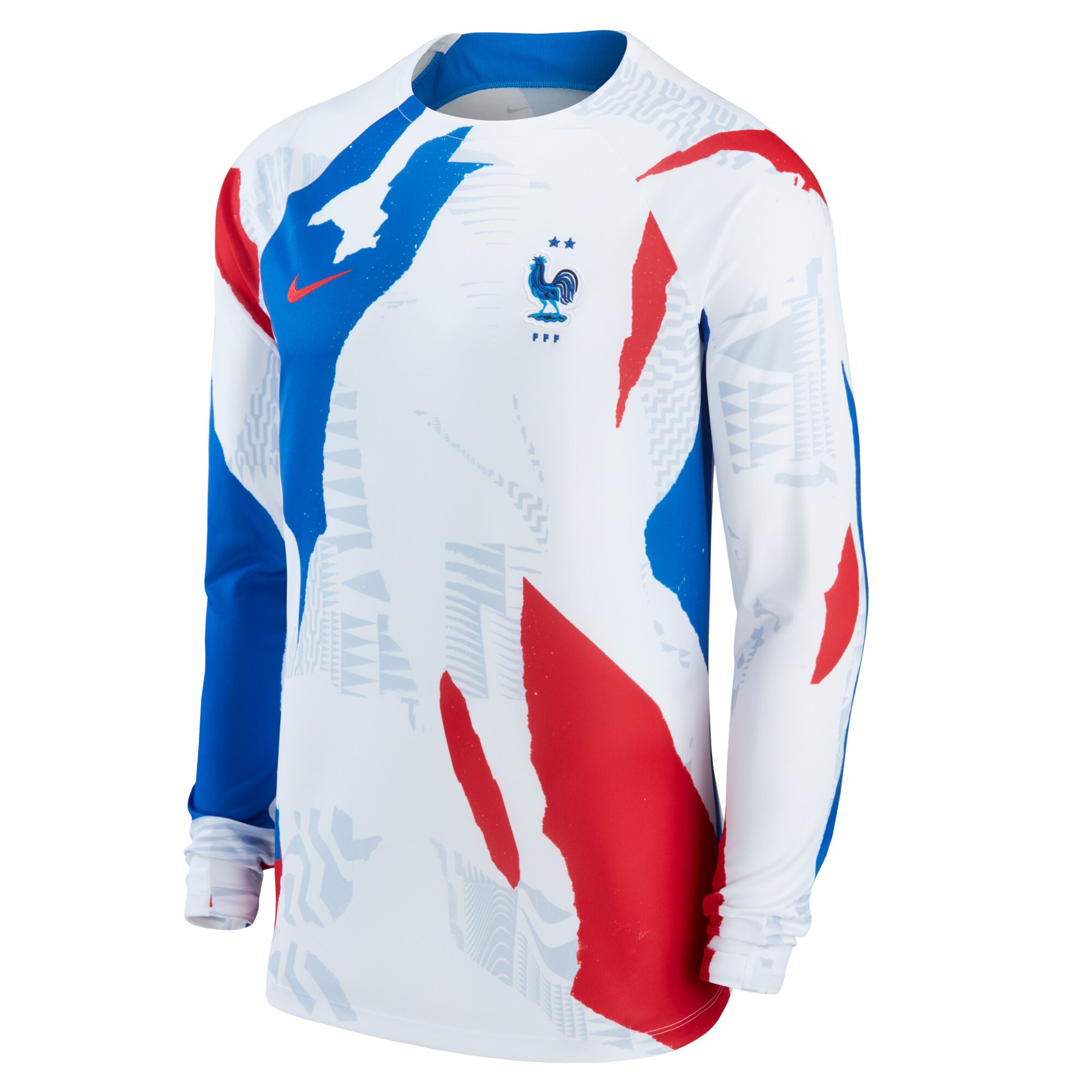 Shop france national team nike pre-match long sleeve top – white – Austria National Team T-Shirts and Jerseys