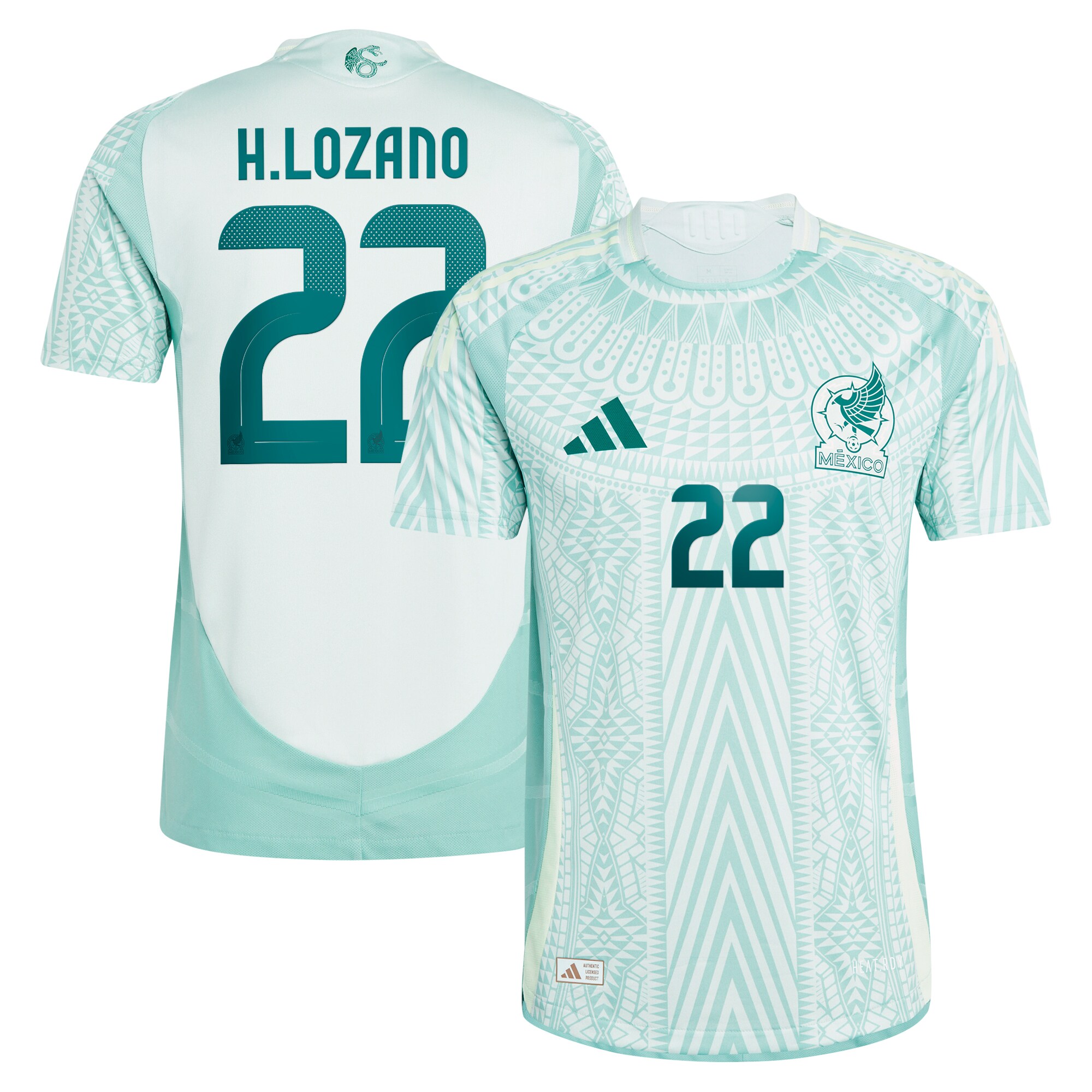 Shop hirving lozano mexico national team adidas 2024 away authentic player jersey – green – Austria National Team T-Shirts and Jerseys