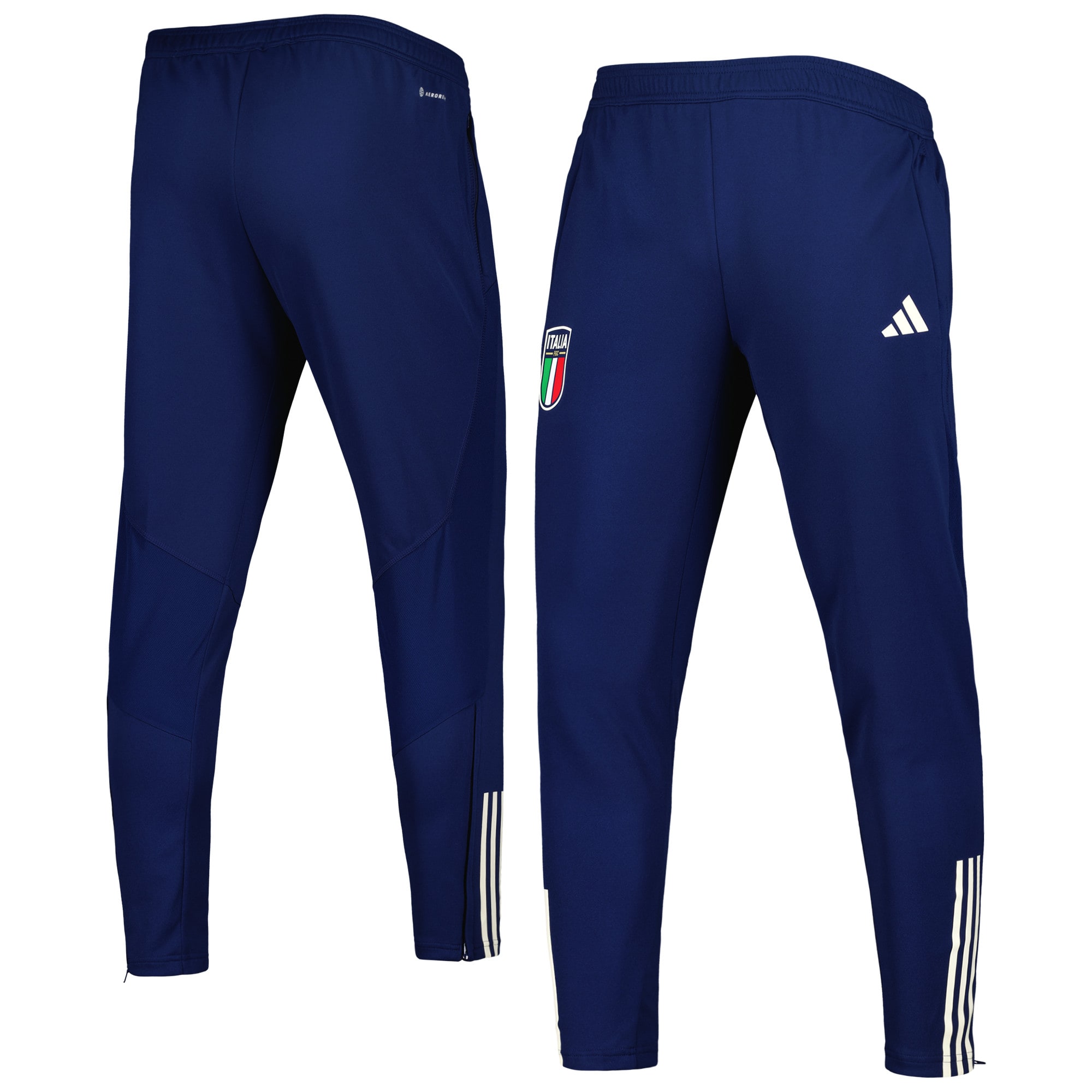 Shop italy national team adidas team aeroready training pants – blue – Austria National Team T-Shirts and Jerseys