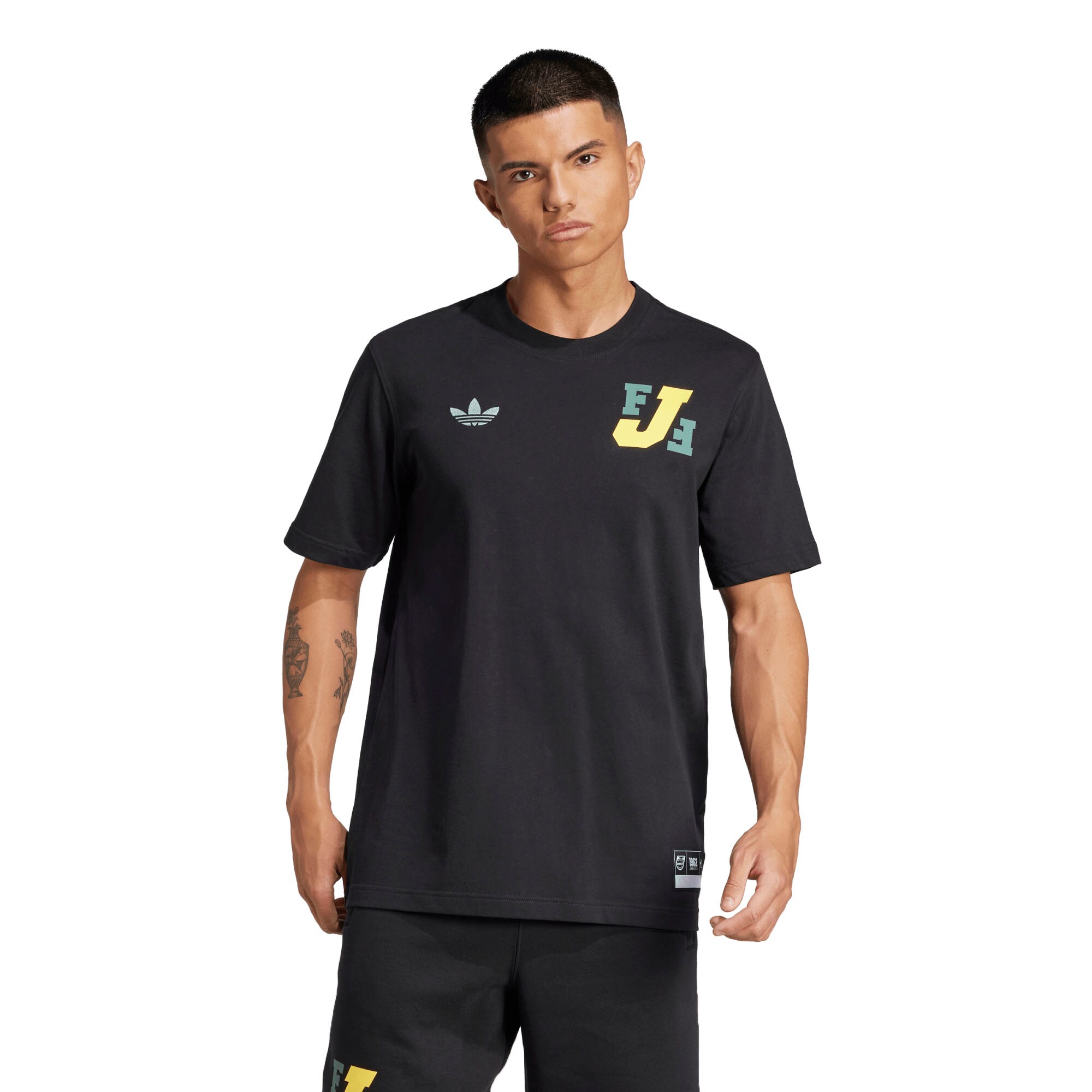 Shop jamaica national team adidas varsity pack t-shirt – black – Austria National Team T-Shirts and Jerseys