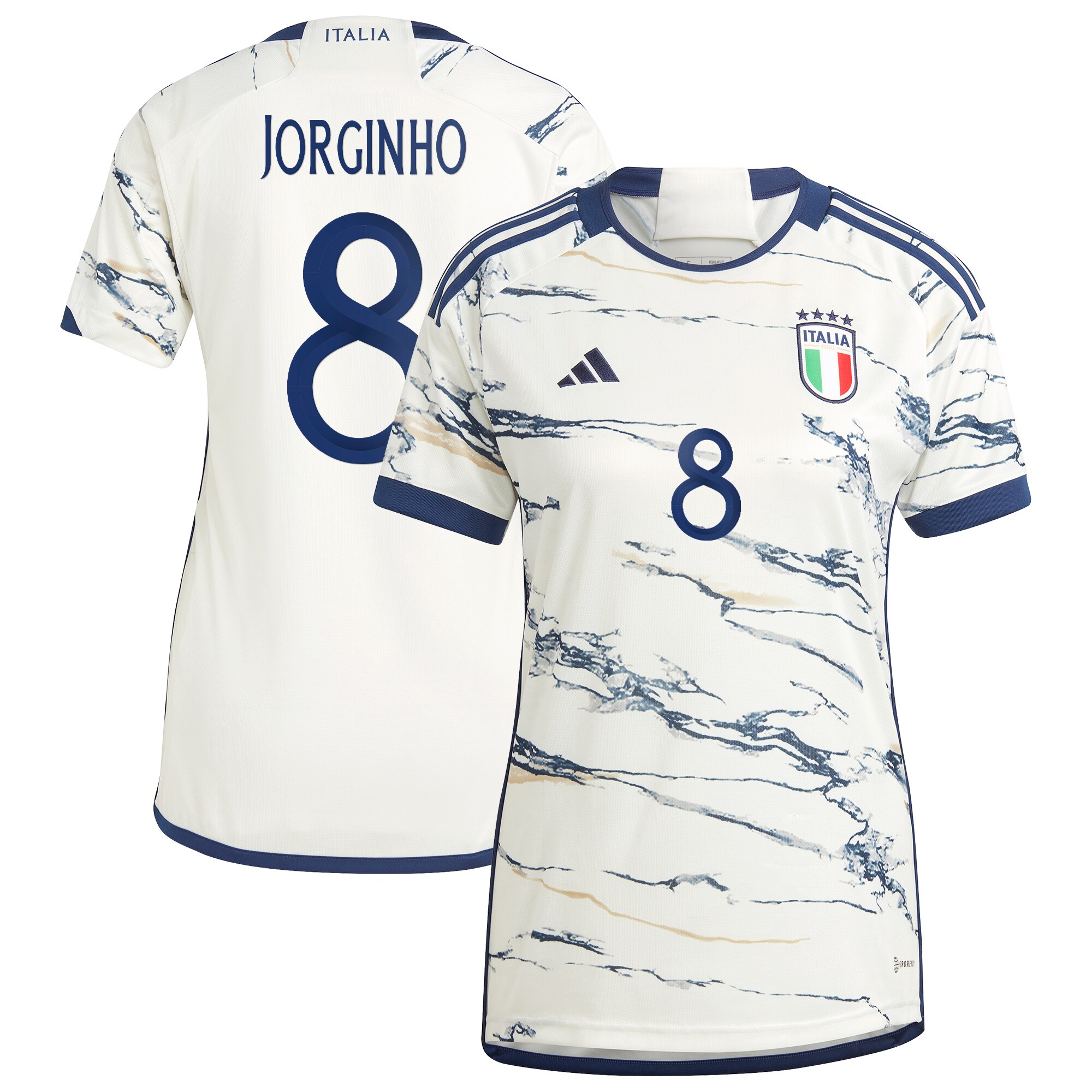 Shop jorginho italy national team adidas women8217s 2023 away replica jersey – white – Austria National Team T-Shirts and Jerseys