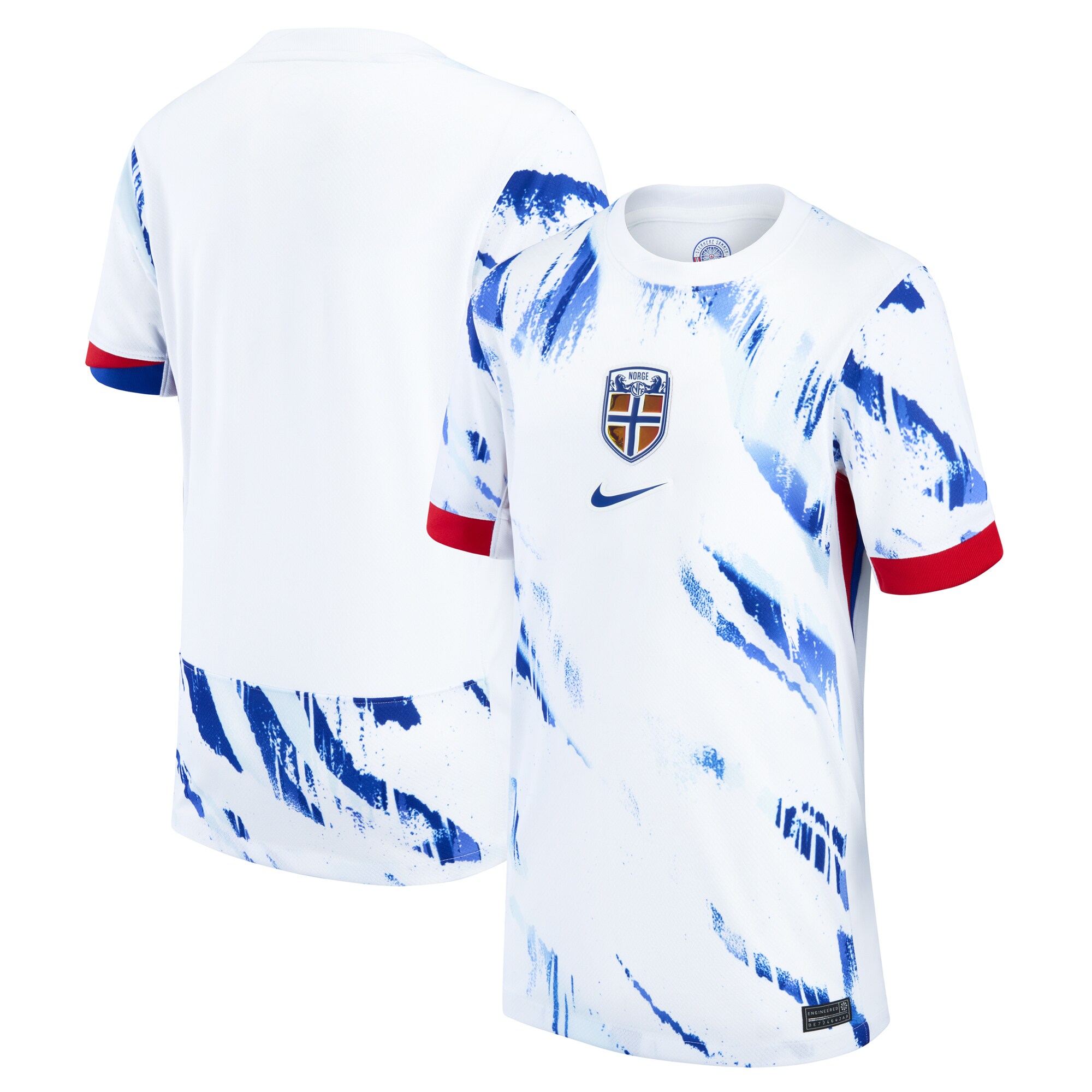 Shop norway national team nike youth 2024 away replica blank jersey – white – Austria National Team T-Shirts and Jerseys