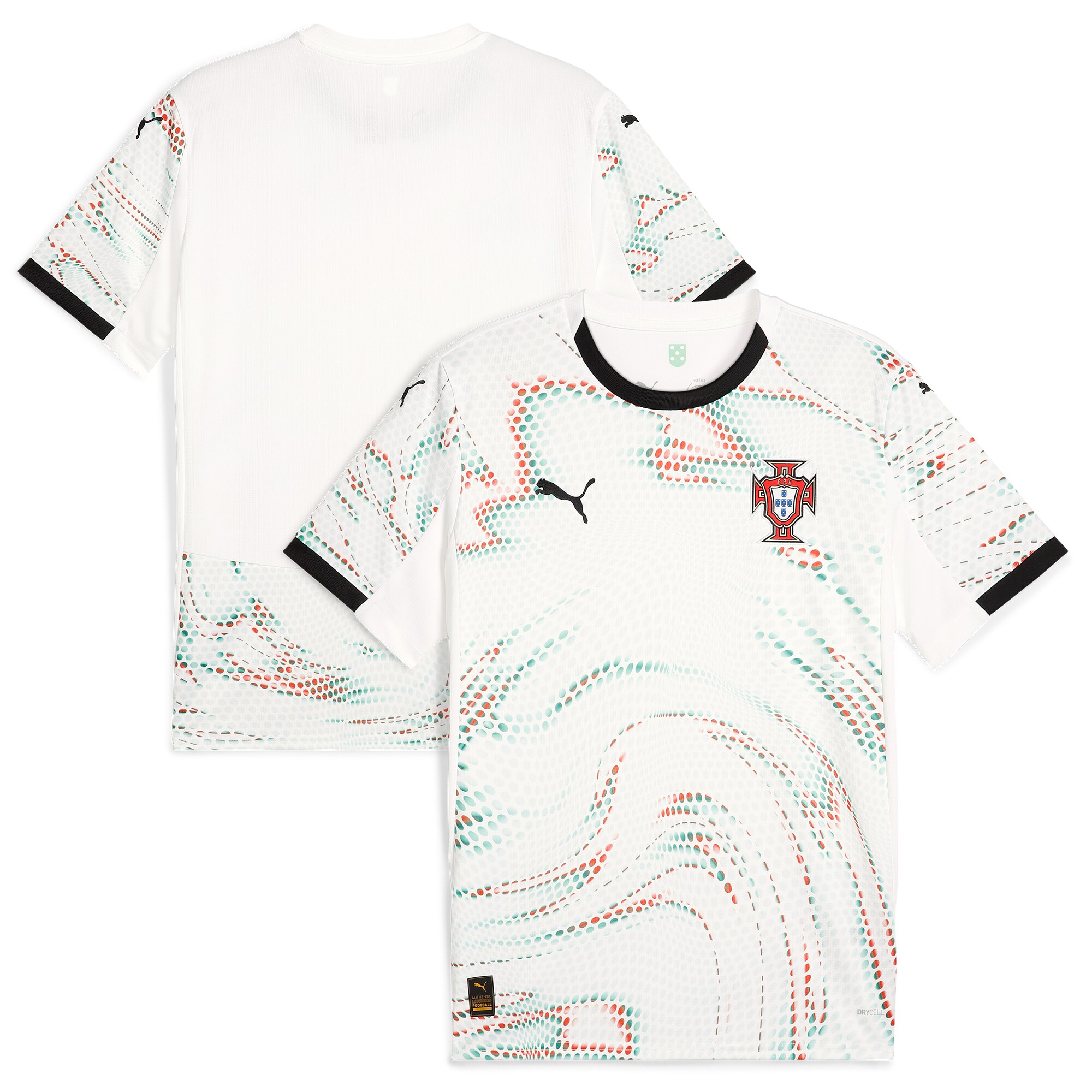 Shop portugal national team puma 2025 away replica jersey – white – Austria National Team T-Shirts and Jerseys