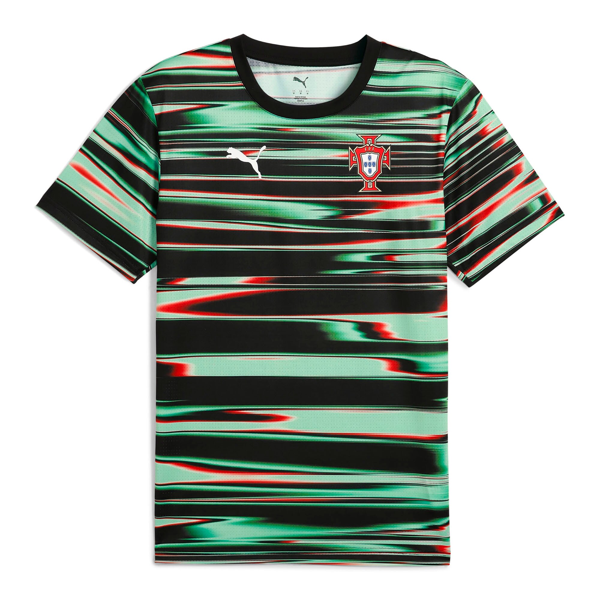 Shop portugal national team puma 2025 pre-match training jersey – black – Austria National Team T-Shirts and Jerseys