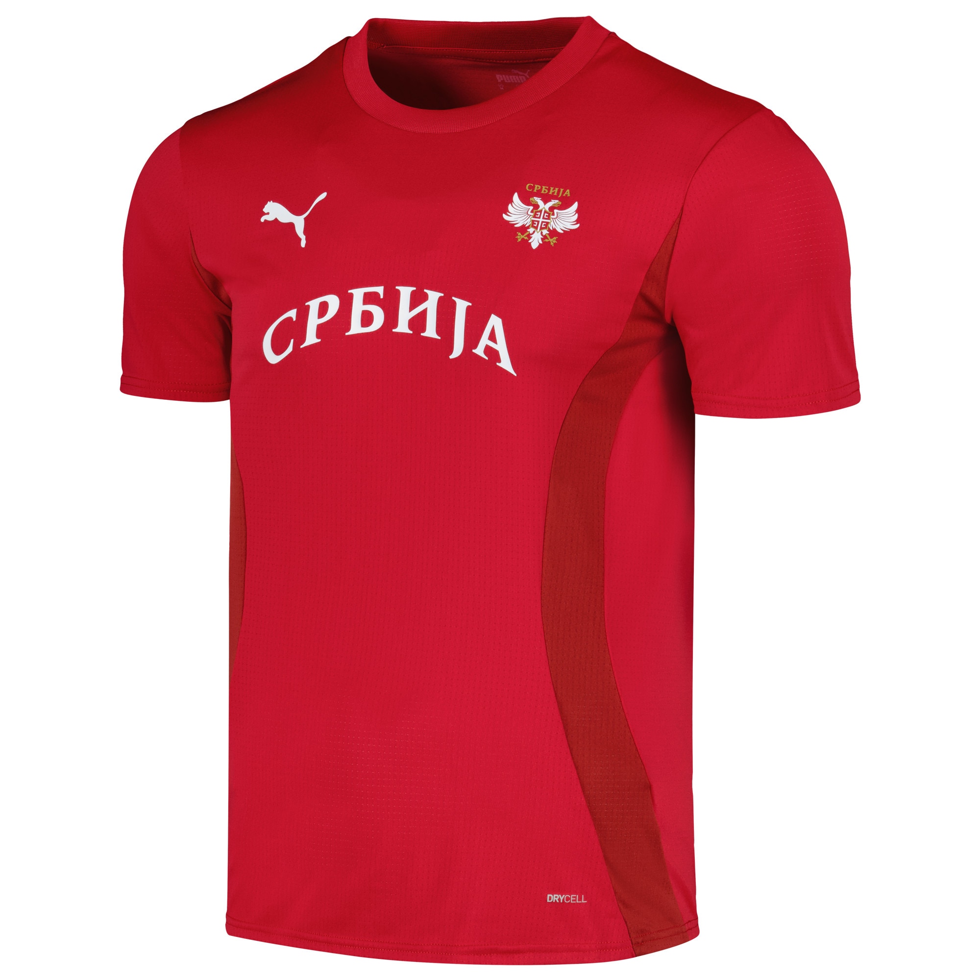 Shop serbia national team puma 2024 pre-match jersey – red – Austria National Team T-Shirts and Jerseys