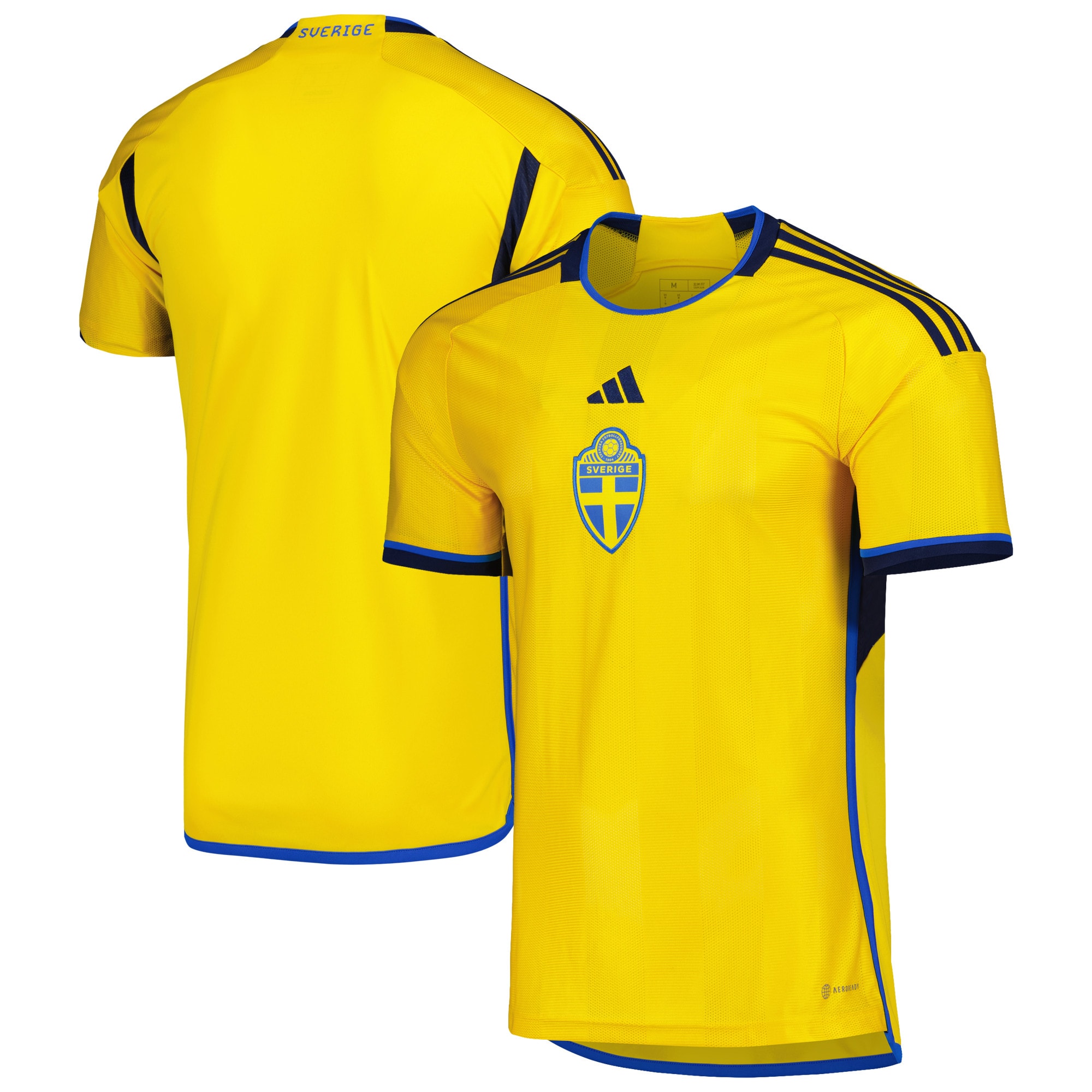 Shop sweden national team adidas 202223 home replica jersey – yellow – Austria National Team T-Shirts and Jerseys