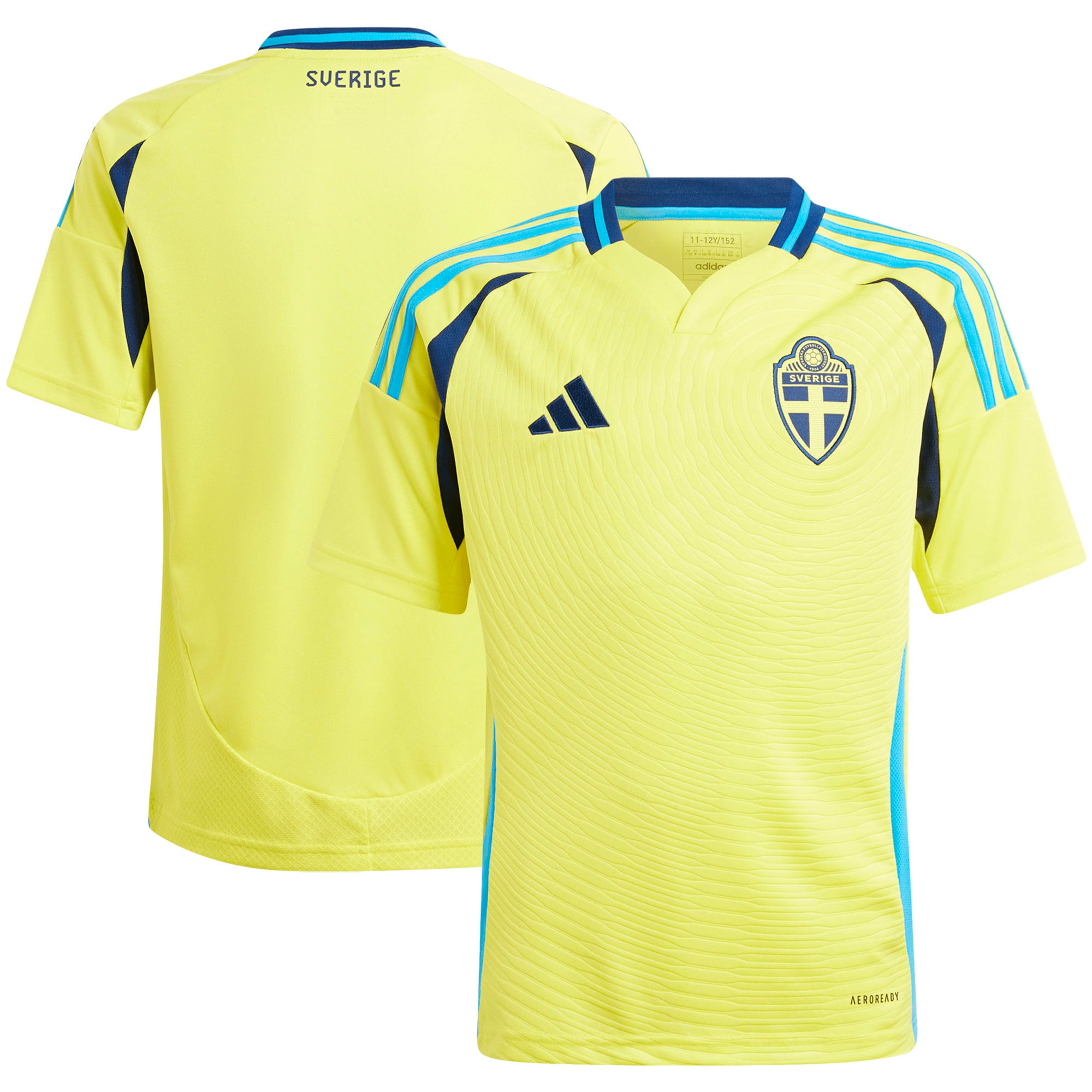 Shop sweden national team adidas youth 2024 home replica jersey – yellow – Austria National Team T-Shirts and Jerseys